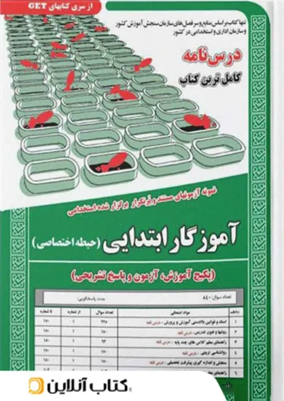 آموزگار ابتدایی (حیطه اختصاصی) سامان سنجش آموزگار ابتدایی (حیطه اختصاصی) سامان سنجش
