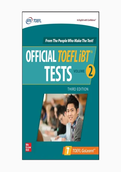 Official TOEFL iBT Tests Third Edition Volume 2 Official TOEFL iBT Tests Third Edition Volume 2