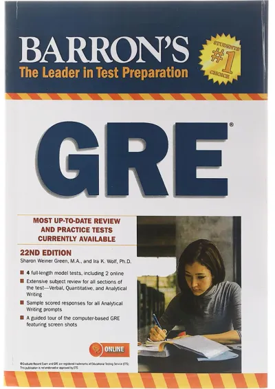 Barron's GRE 22nd Edition Barron's GRE 22nd Edition