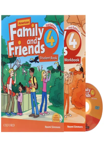 American Family and Friends 4 Second Edition Student's Book + Workbook American Family and Friends 4 Second Edition Student's Book + Workbook