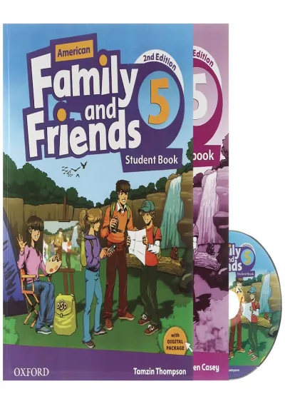 American Family and Friends 5 Second Edition Student's Book + Workbook American Family and Friends 5 Second Edition Student's Book + Workbook