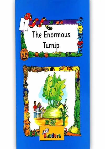 کتاب The Enormous Turnip کتاب The Enormous Turnip