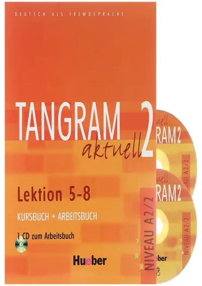 Tangram 2 aktuell Lektion 5-8 A2.2 Kursbuch + Arbeitsbuch Tangram 2 aktuell Lektion 5-8 A2.2 Kursbuch + Arbeitsbuch