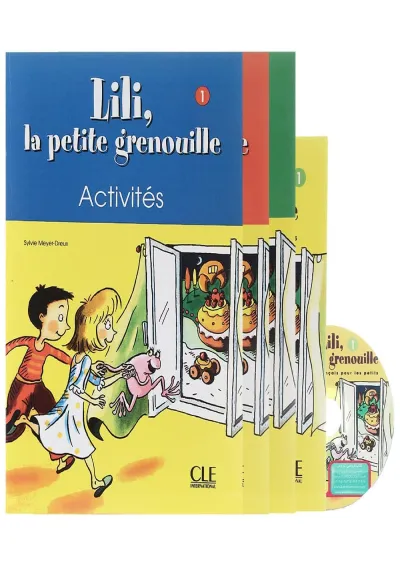 Lili la petite grenouille 1 livre de contes + livret de lecture + Cahier de lecture-ecriture + Cahier d'activites Lili la petite grenouille 1 livre de contes + livret de lecture + Cahier de lecture-ecriture + Cahier d'activites