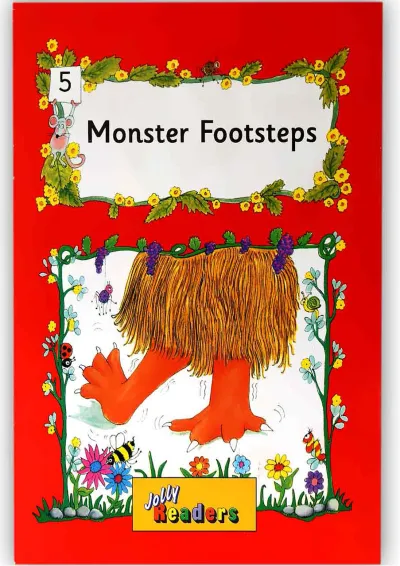 Monster Footsteps Jolly Readers Red Level Monster Footsteps Jolly Readers Red Level