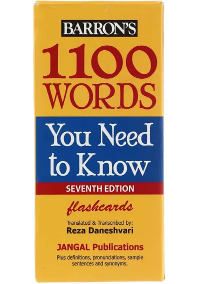 فلش کارت 1100Words You Need To Know Seventh Edition فلش کارت 1100Words You Need To Know Seventh Edition