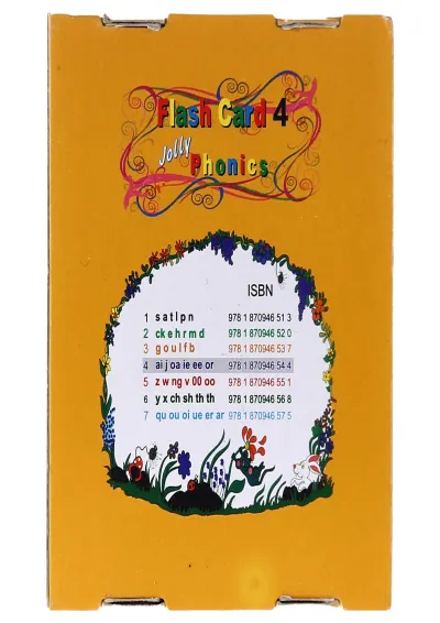 فلش کارت Jolly Phonic 4 فلش کارت Jolly Phonic 4