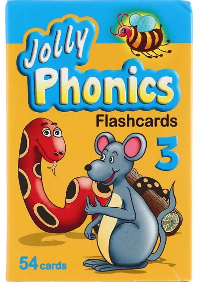 فلش کارت Jolly Phonics 3 فلش کارت Jolly Phonics 3