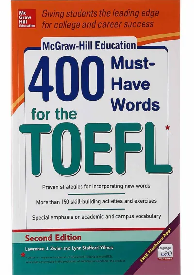 کتاب 400 Must Have Words for the TOEFL Second Edition کتاب 400 Must Have Words for the TOEFL Second Edition