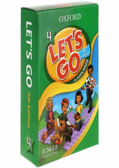فلش کارت Let's Go 4 Fourth Edition فلش کارت Let's Go 4 Fourth Edition