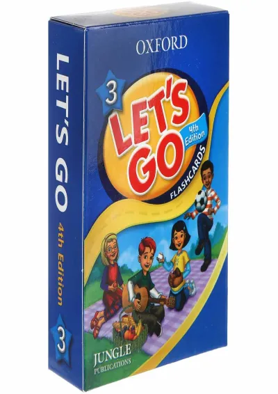 فلش کارت Let's Go 3 Fourth Edition فلش کارت Let's Go 3 Fourth Edition