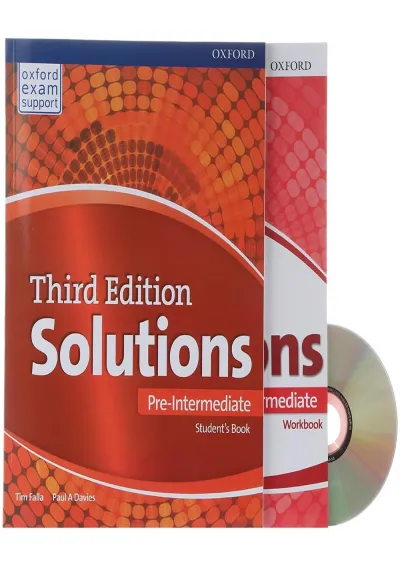Solutions Third Edition Pre Intermediate Student 's Book + Workbook Solutions Third Edition Pre Intermediate Student 's Book + Workbook