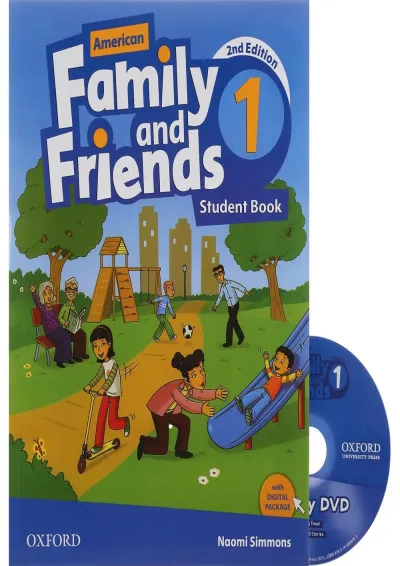 کتاب American Family and Friends 1 Second Edition Student Book کتاب American Family and Friends 1 Second Edition Student Book