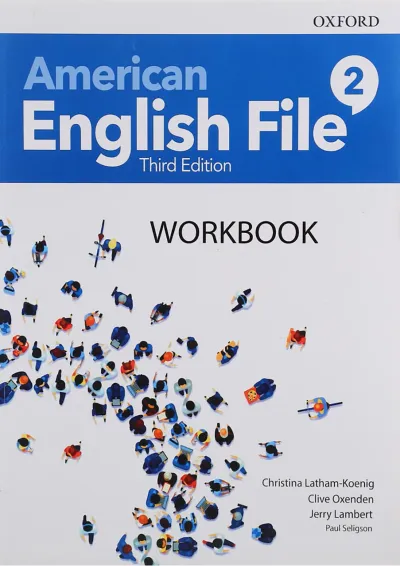 کتاب American English File 2 Third Edition Workbook کتاب American English File 2 Third Edition Workbook