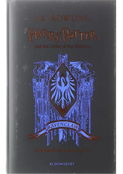 کتاب Harry Potter and the Order of the Phoenix Ravenclaw Edition کتاب Harry Potter and the Order of the Phoenix Ravenclaw Edition