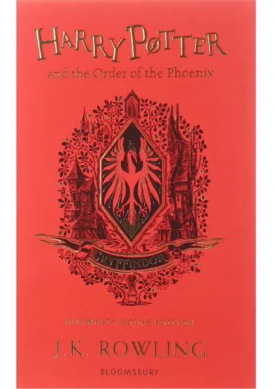 کتاب Harry Potter and the Order of the Phoenix Gryffindor Edition کتاب Harry Potter and the Order of the Phoenix Gryffindor Edition