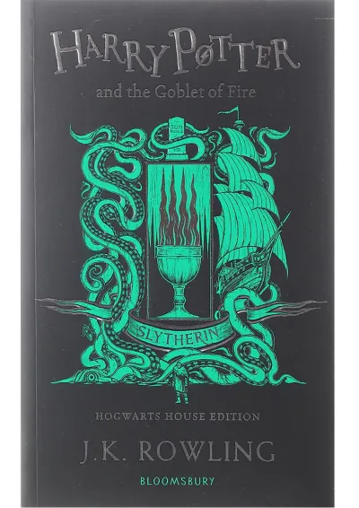 کتاب Harry Potter Goblet of Fire Slytherin Edition کتاب Harry Potter Goblet of Fire Slytherin Edition