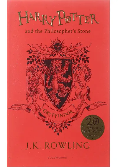 کتاب Harry Potter and The Philosophers Stone Gryffindor Edition کتاب Harry Potter and The Philosophers Stone Gryffindor Edition
