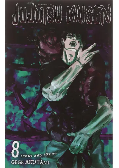 کتاب مصور Jujutsu Kaisen جلد 8 کتاب مصور Jujutsu Kaisen جلد 8