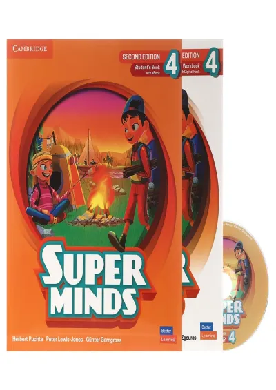 Super Minds 4 Second Edition Student's Book + Workbook Super Minds 4 Second Edition Student's Book + Workbook