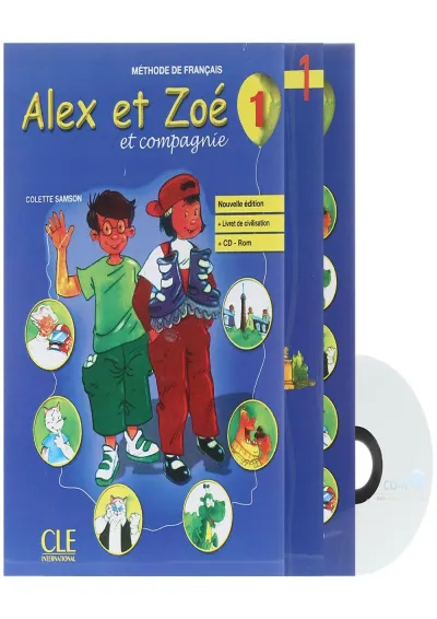 Alex et Zoe 1 Nouvelle edition Livre de L'eleve + Cahier d'activites + Cahier de lecture Alex et Zoe 1 Nouvelle edition Livre de L'eleve + Cahier d'activites + Cahier de lecture