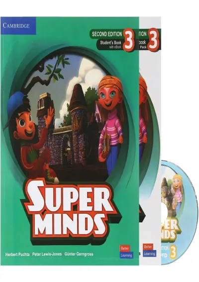 Super Minds 3 Second Edition Student's Book + Workbook Super Minds 3 Second Edition Student's Book + Workbook